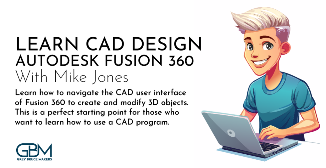 Event image LEARN CAD DESIGN – Autodesk Fusion 360
